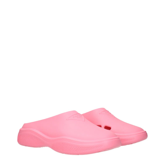 Prada Pink Cotton Slippers Curated Luxury Accessories by Orvyn