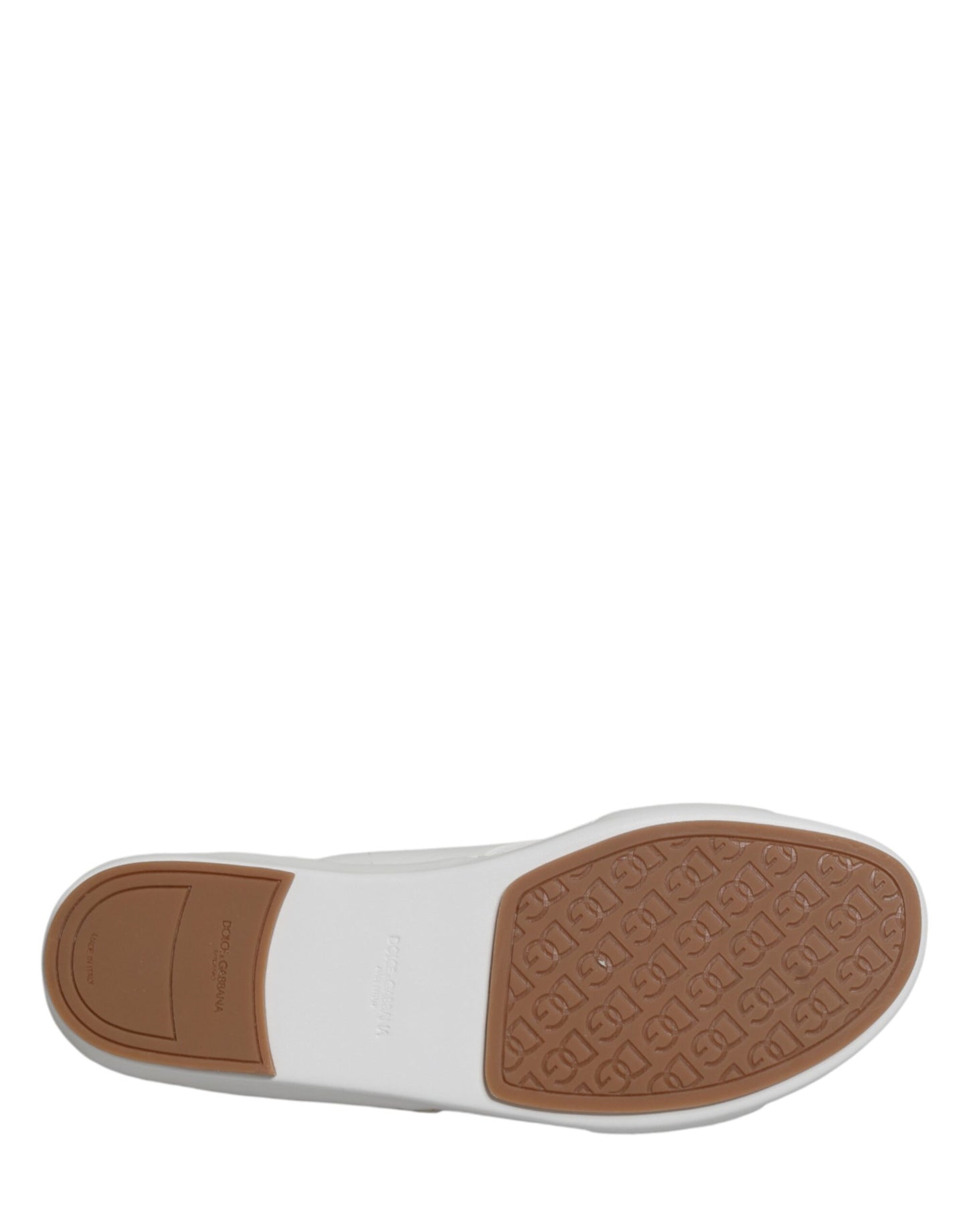 Dolce & Gabbana White DG Cutout Slides Slippers Flats Shoes Curated Luxury Accessories by Orvyn