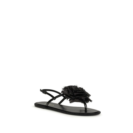 LE SILLA Black Rose Sandals schwarz