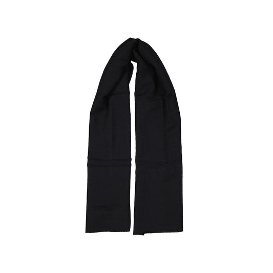 Givenchy Black Virgin Wool Scarf Curated Luxury Accessories by Orvyn