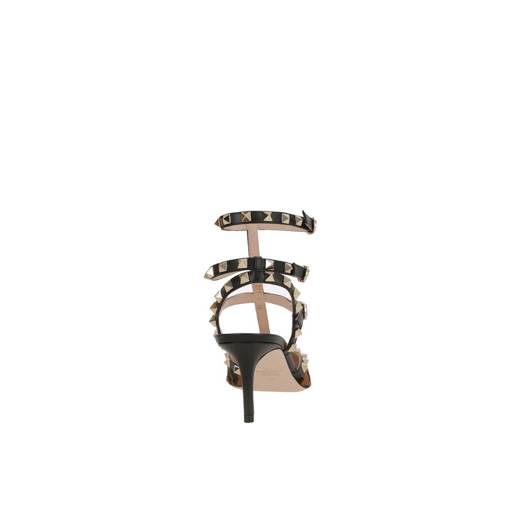 Valentino Garavani Black Calfskin High Heel Pumps Curated Luxury Accessories by Orvyn