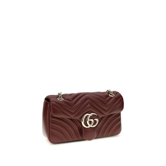 Gucci Bordeaux GG Marmont medium Shoulder Bag