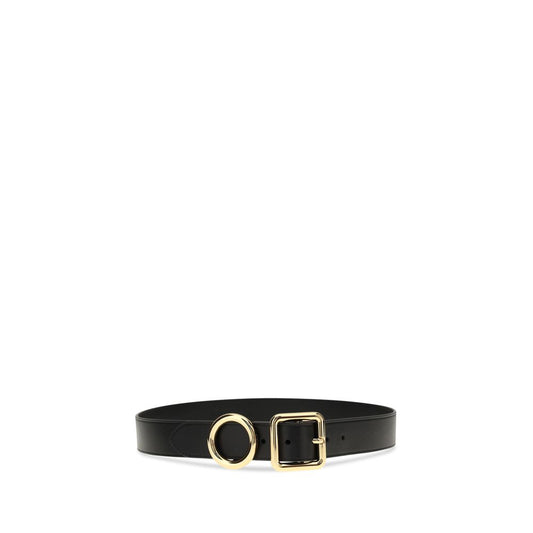 Jacquemus Black Calf Leather Bos Taurus Regular Belt Curated Luxury Accessories by Orvyn