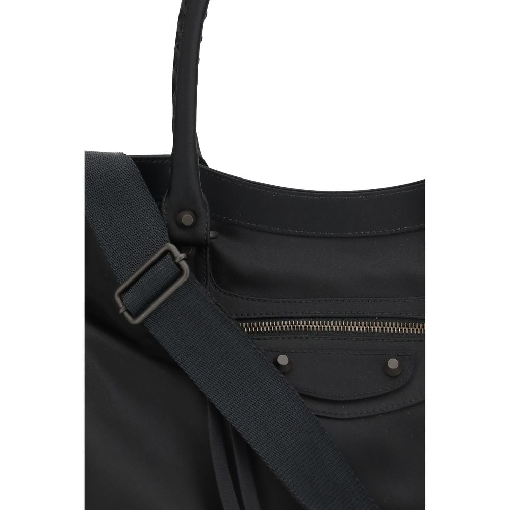 Balenciaga Black Polyamide Handbag Curated Luxury Accessories by Orvyn