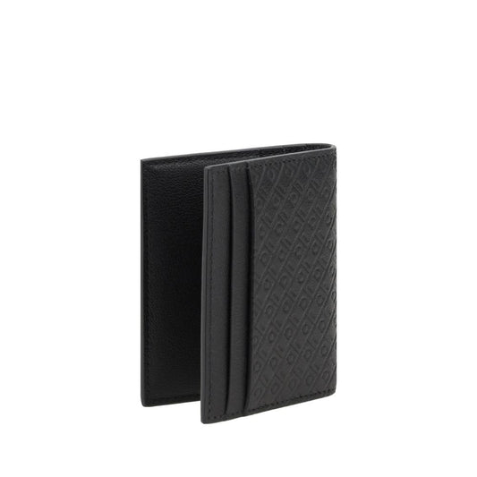 Ferragamo Black Calf Leather Bos Taurus Wallet Curated Luxury Accessories by Orvyn