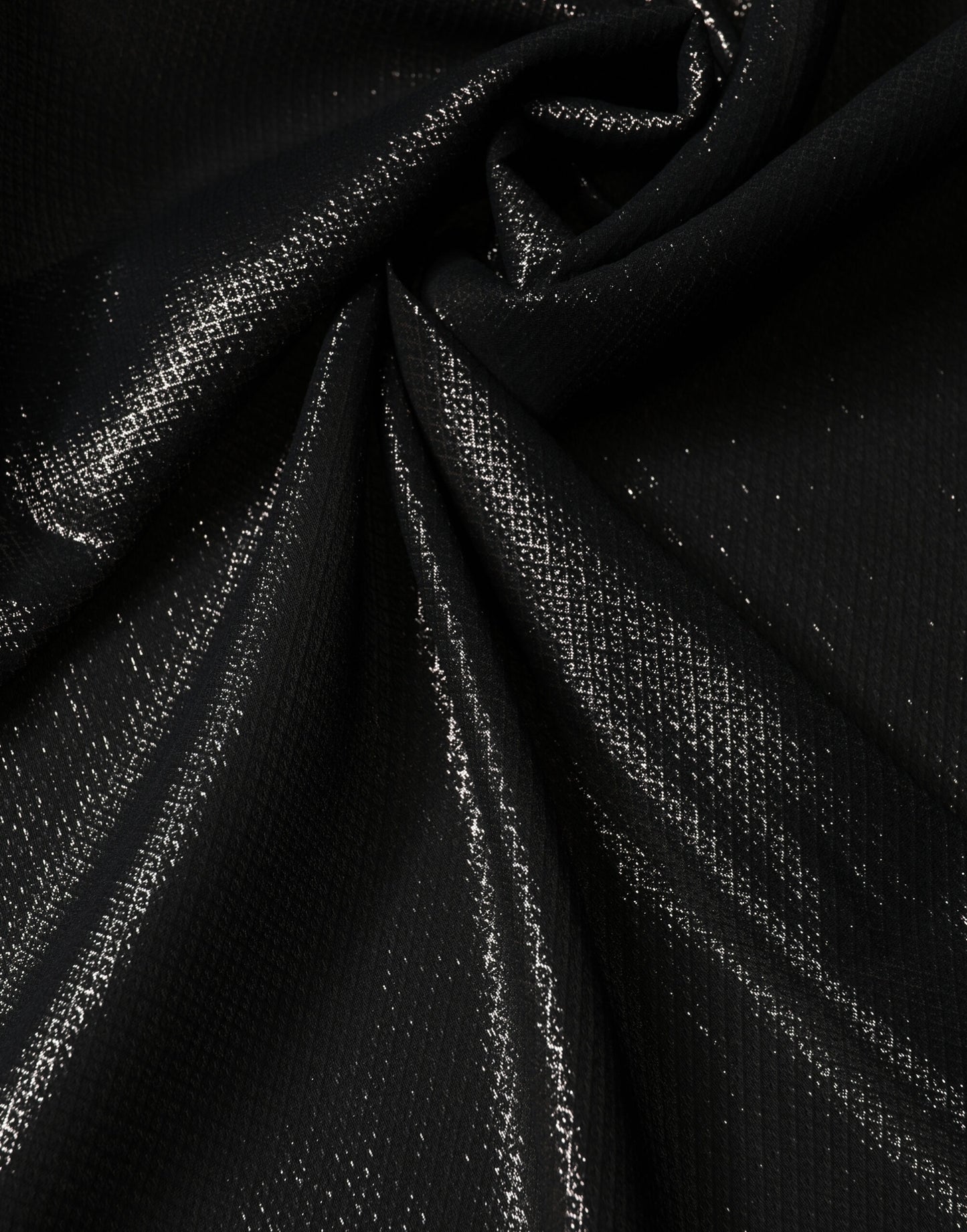 Dolce & Gabbana Black Silk Square Wrap Shawl Foulard 122cm x 120cm Scarf Curated Luxury Accessories by Orvyn