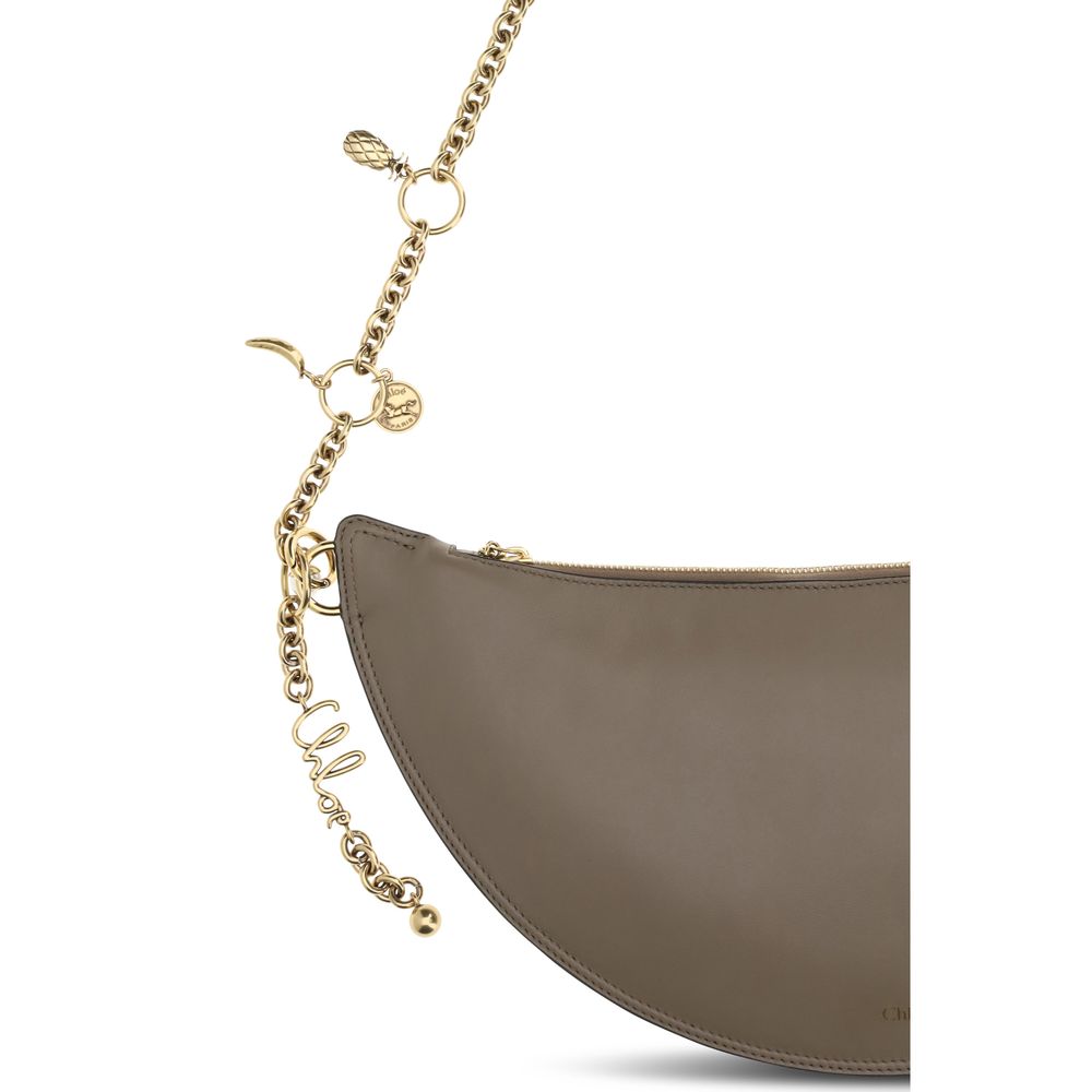 Chloé Gray Shoulder Bag Bags grau