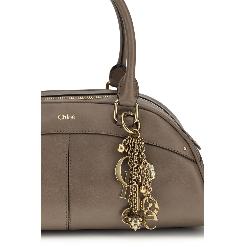 Chloé Gray Bowling Handbag Bags grau