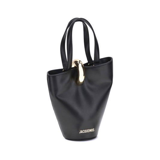 Jacquemus Black La Bambola small Bucket Bag