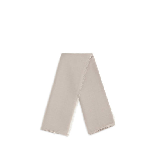 Max Mara Beige Silk Scarf Curated Luxury Accessories by Orvyn