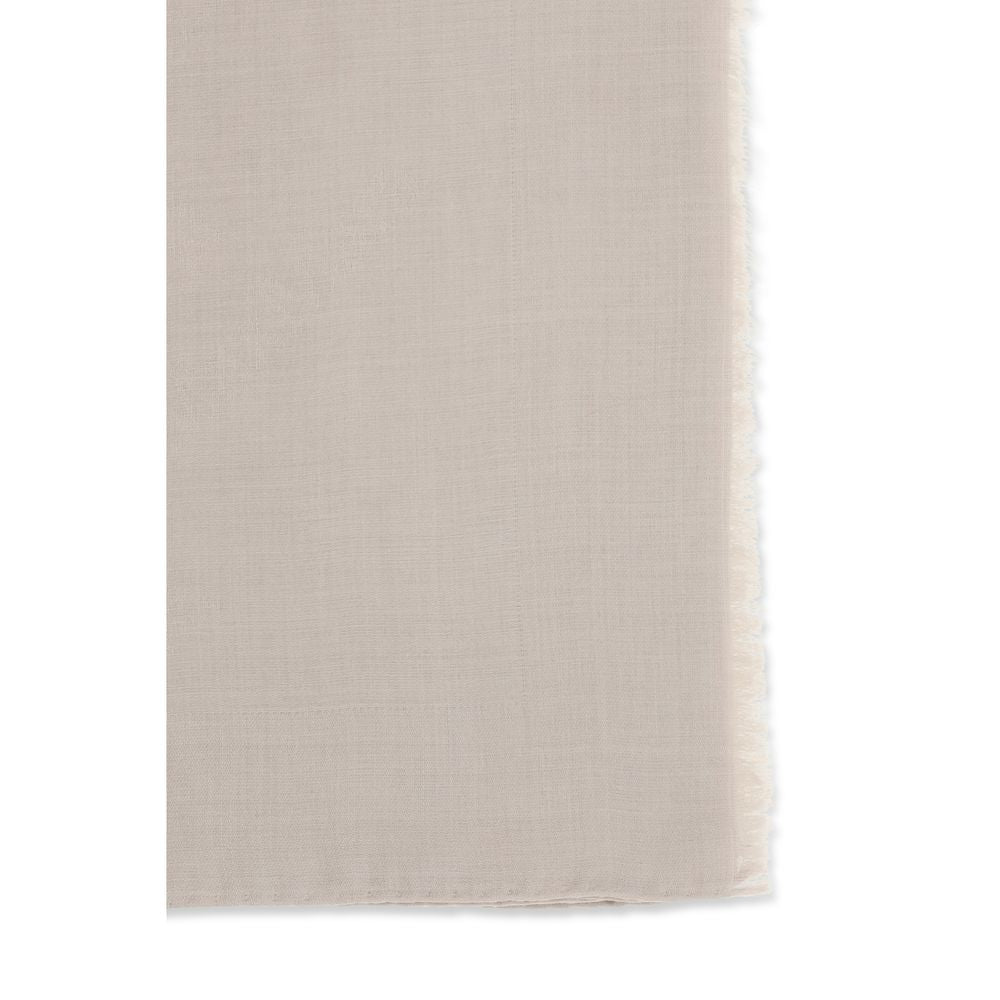 Max Mara Beige Silk Scarf Curated Luxury Accessories by Orvyn