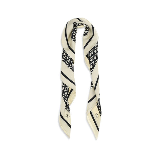 Valentino Garavani Multicolor Silk Scarf Curated Luxury Accessories by Orvyn