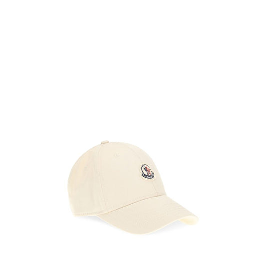 Moncler Beige Cotton Cap (Baseball Hat) Curated Luxury Accessories by Orvyn