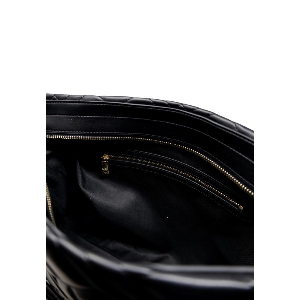Love Moschino Black Polyethylene Handbag Curated Luxury Accessories by Orvyn