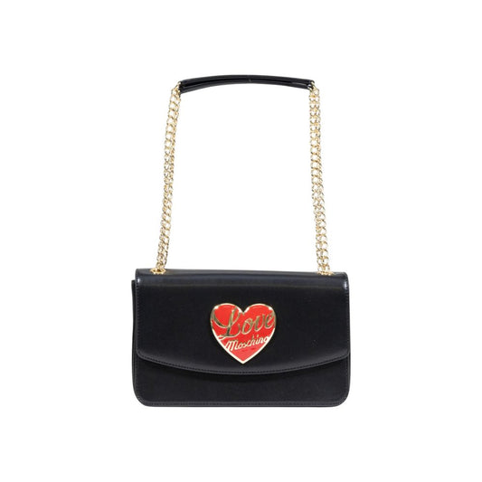 Love Moschino Black Polyethylene Handbag Curated Luxury Accessories by Orvyn