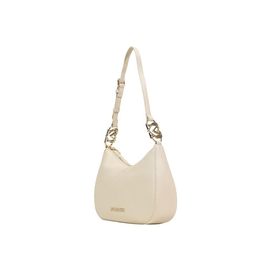 Love Moschino Beige Polyethylene Handbag Curated Luxury Accessories by Orvyn