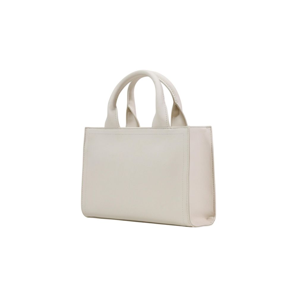 Love Moschino Beige Polyethylene Handbag Curated Luxury Accessories by Orvyn