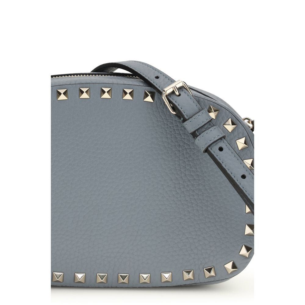 Valentino Garavani Blue Rockstud Shoulder Bag