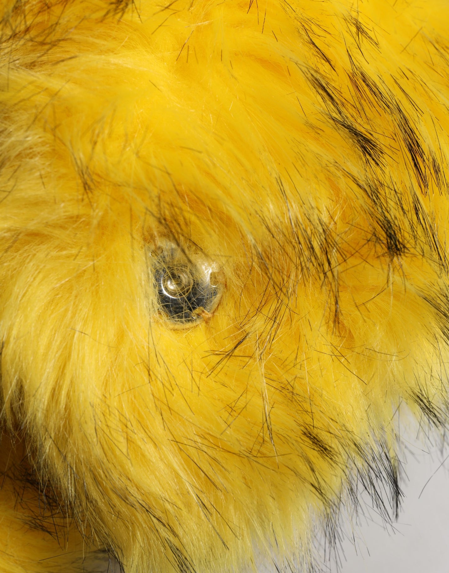 Dolce & Gabbana Yellow Modacrylic Fur Women Bucket Capello Hat Curated Luxury Accessories by Orvyn