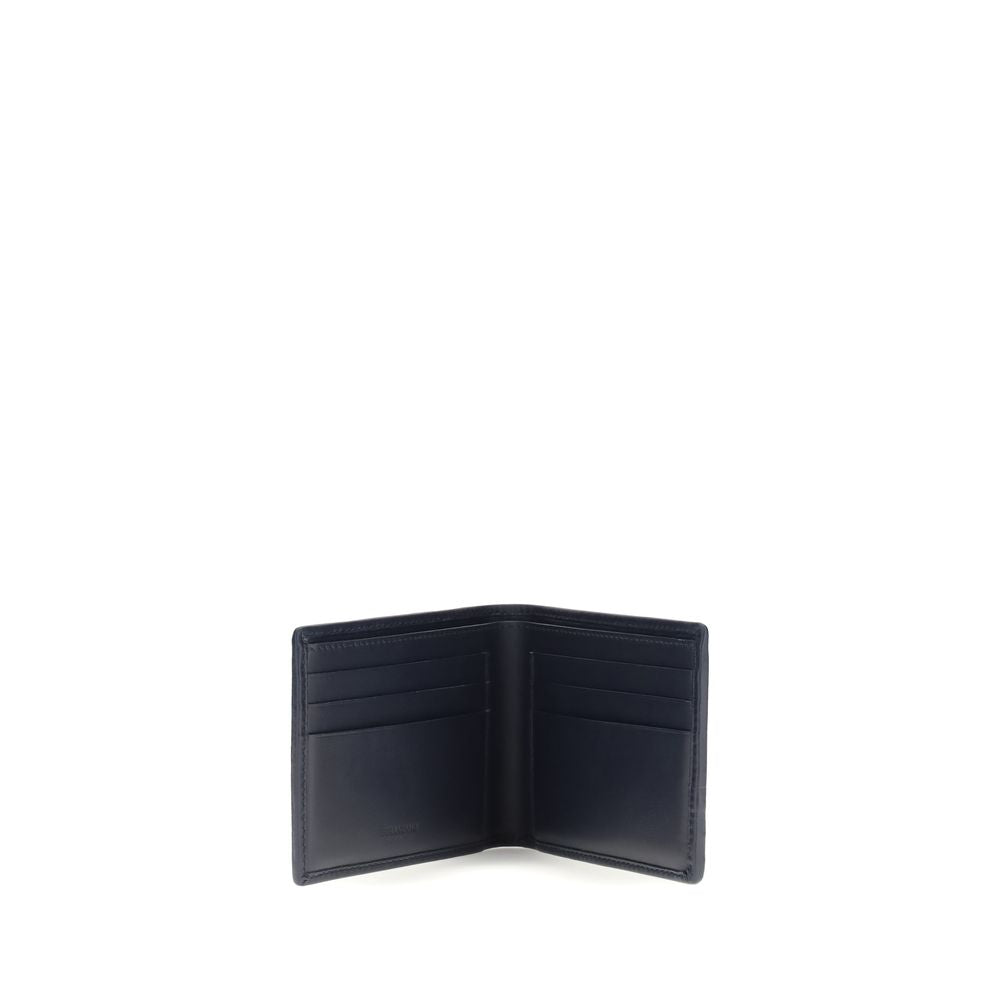 Ferragamo Gray Lamb Ovis Aries Aries Wallet Curated Luxury Accessories by Orvyn