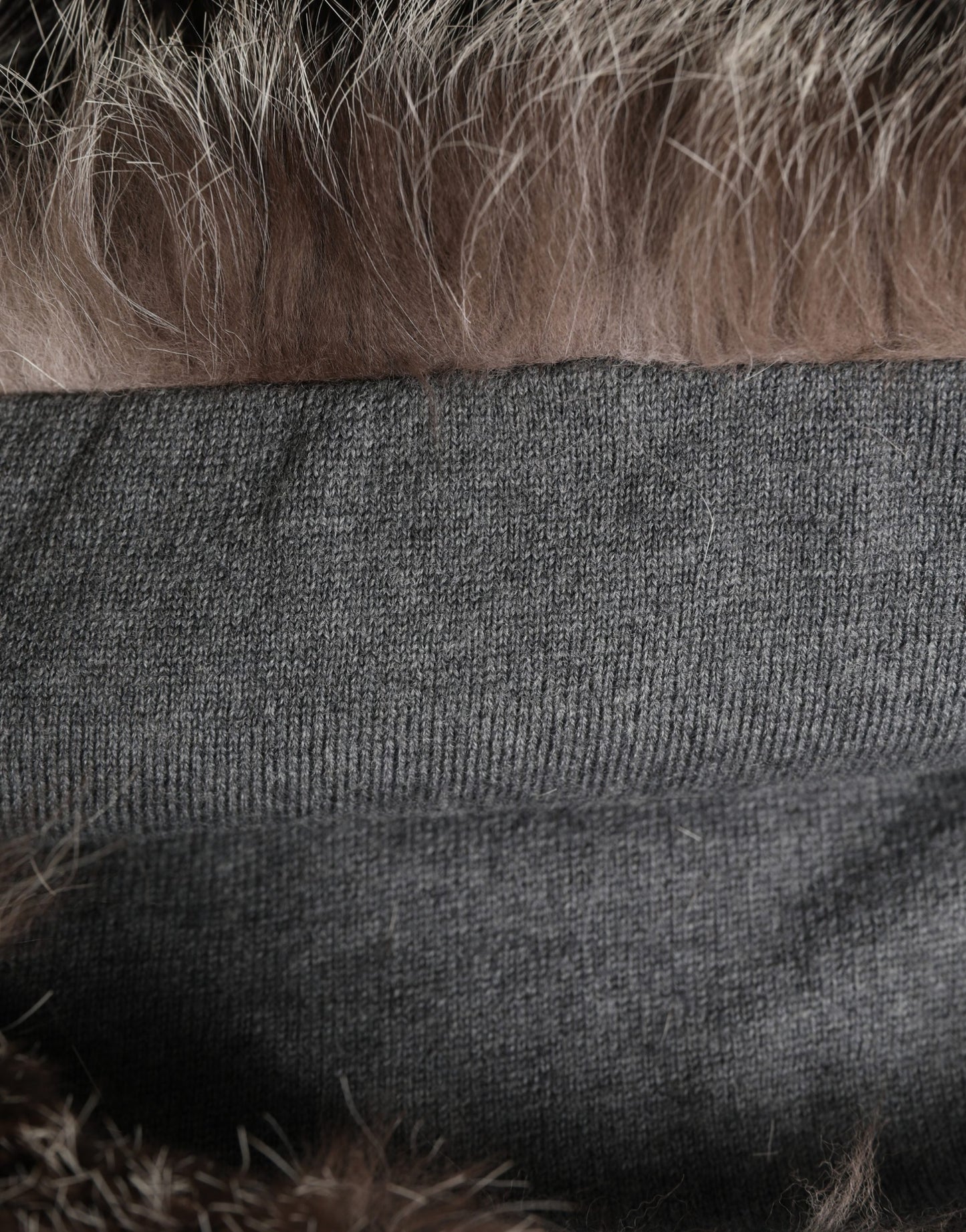 Dolce & Gabbana Brown Faux Fur Whole Head Wrap Capello Hat Curated Luxury Accessories by Orvyn