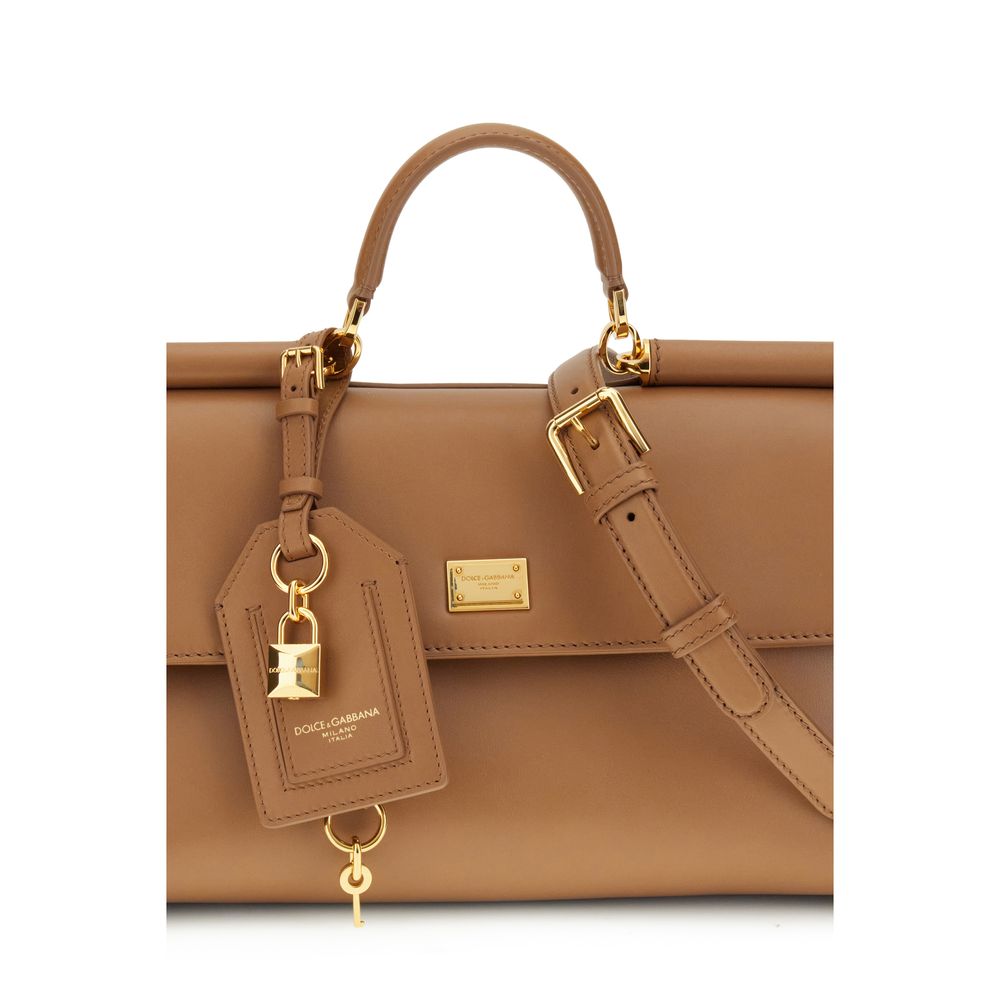 Dolce & Gabbana Beige 'My Sicily' Shoulder Bag