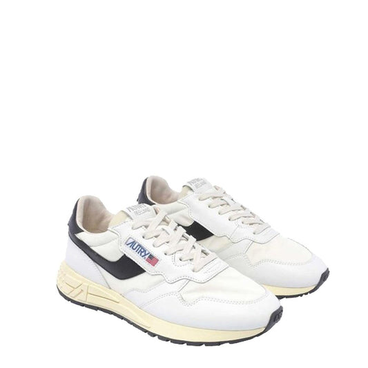 Autry White Leather Low Top Sneakers Curated Luxury Accessories by Orvyn