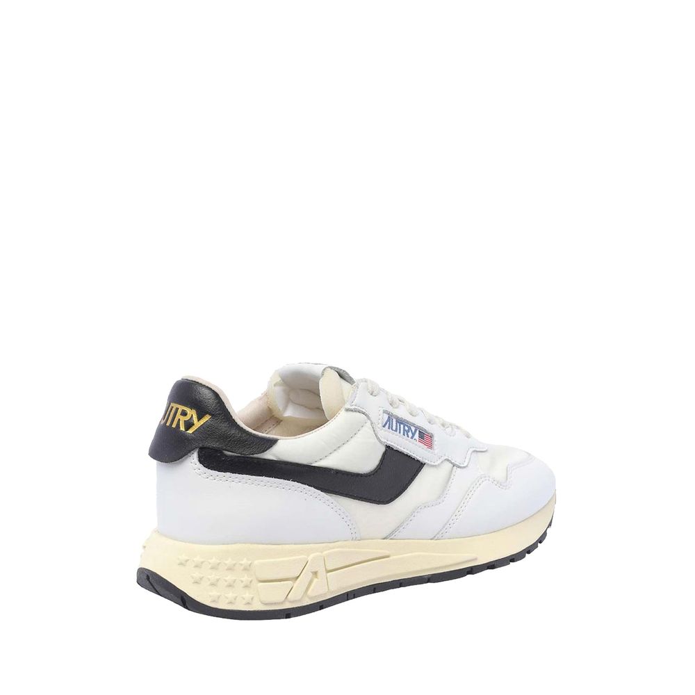 Autry White Leather Low Top Sneakers weiss