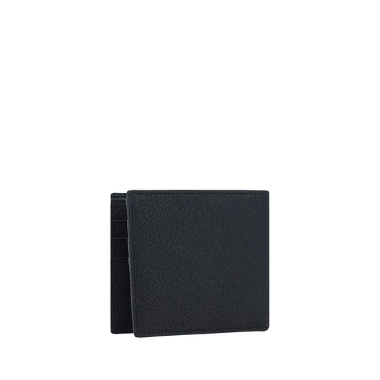 Dolce & Gabbana Black Calf Leather Bos Taurus Wallet Curated Luxury Accessories by Orvyn