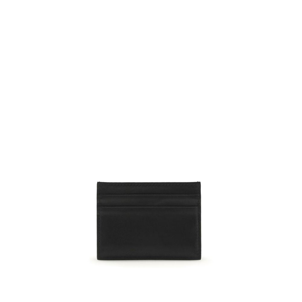 Dolce & Gabbana Black Calf Leather Bos Taurus Wallet Curated Luxury Accessories by Orvyn