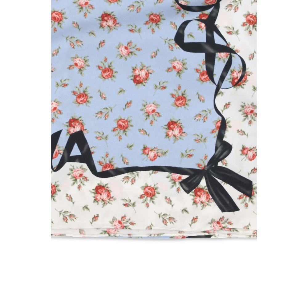 Dolce & Gabbana Multicolor Silk Scarf Curated Luxury Accessories by Orvyn
