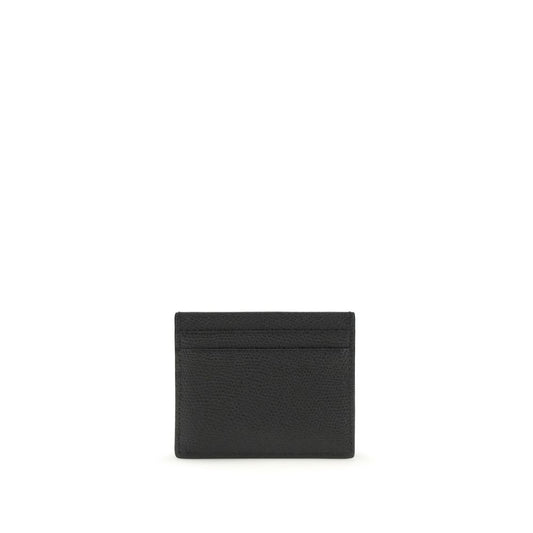 Valentino Garavani Black Calf Leather Bos Taurus Wallet Curated Luxury Accessories by Orvyn