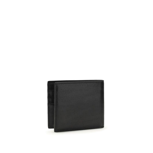 Dolce & Gabbana Black Calf Leather Bos Taurus Wallet Curated Luxury Accessories by Orvyn