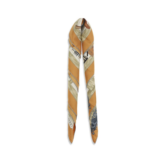 Burberry Multicolor Silk Scarf Curated Luxury Accessories by Orvyn