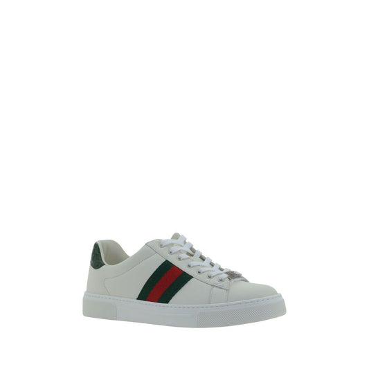 Gucci White 'Low Top' Sneakers weiss