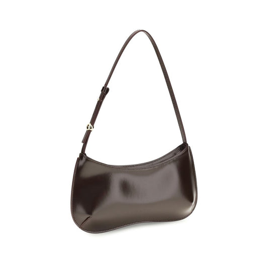 Jacquemus Brown Calf Leather Bos Taurus Shoulder Bag Curated Luxury Accessories by Orvyn