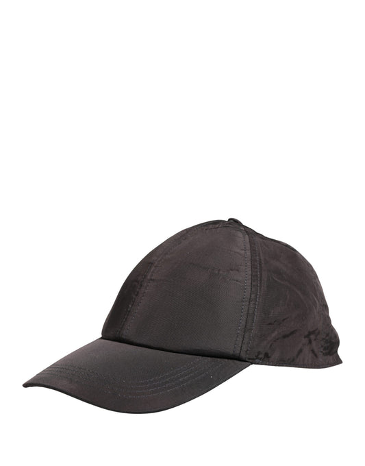 Dolce & Gabbana Men Black Cotton 6 Panels Baseball Cap Hat Curated Luxury Accessories by Orvyn