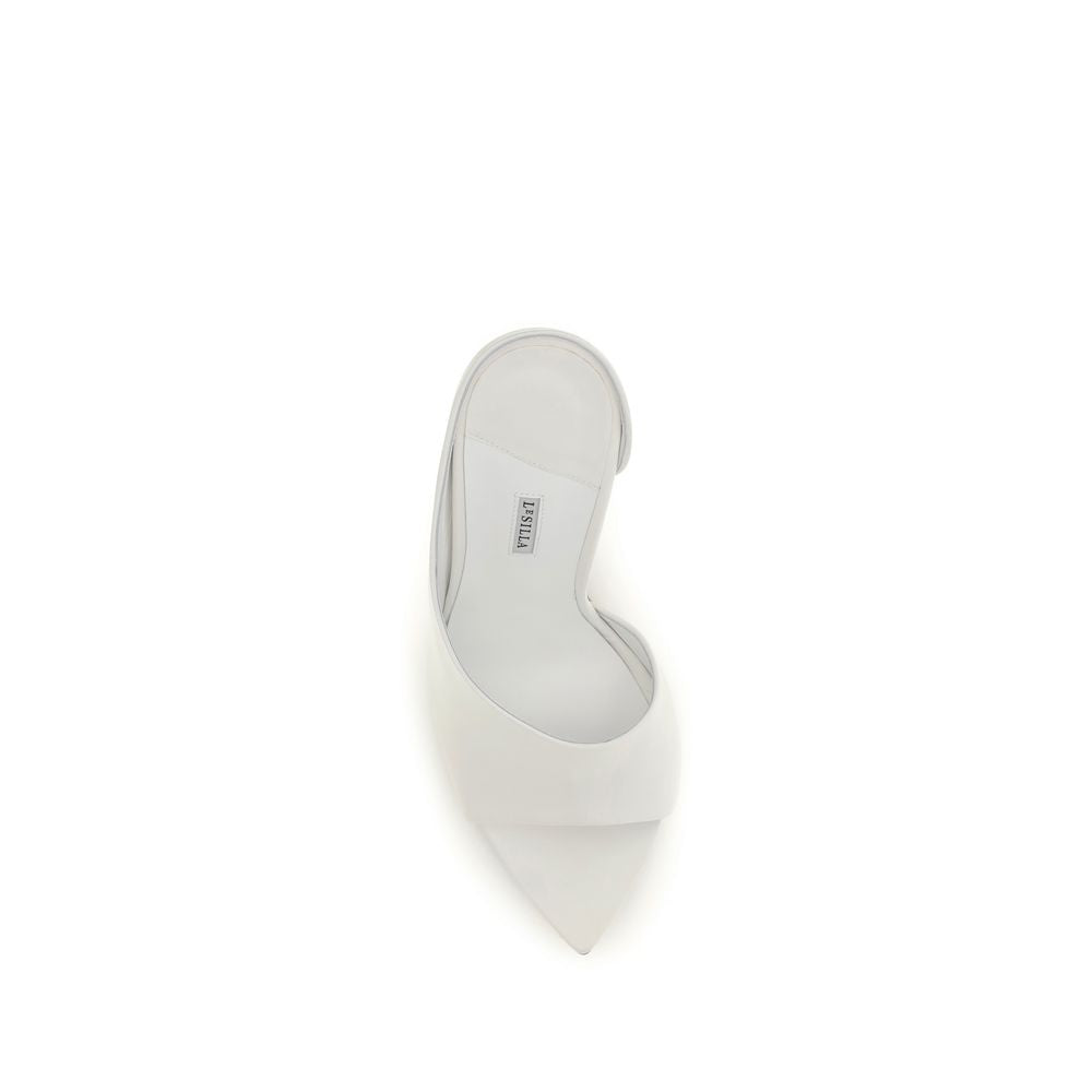 LE SILLA White Futura Sandals weiss