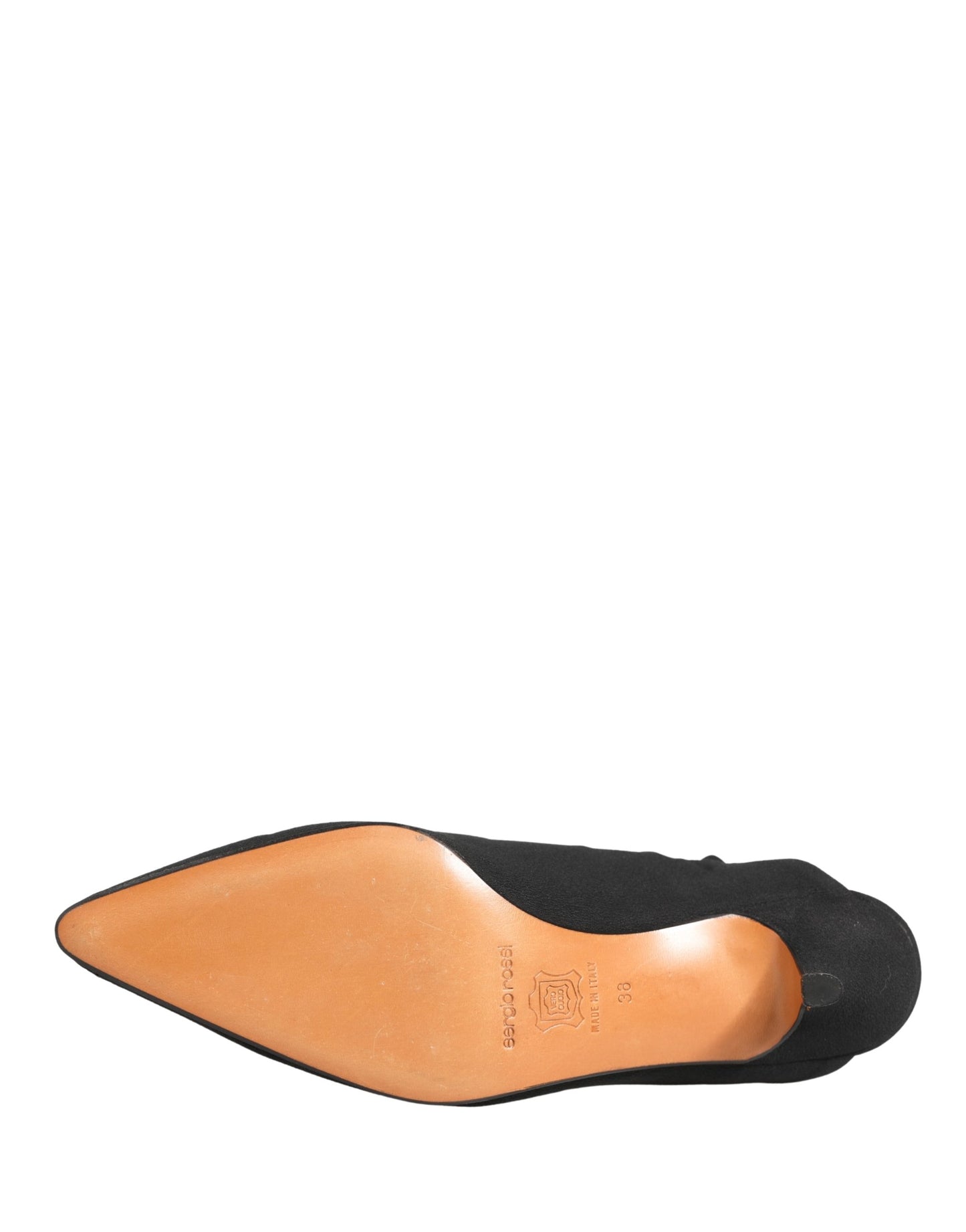 Dolce & Gabbana Black Suede Heel Mule Shoes Curated Luxury Accessories by Orvyn