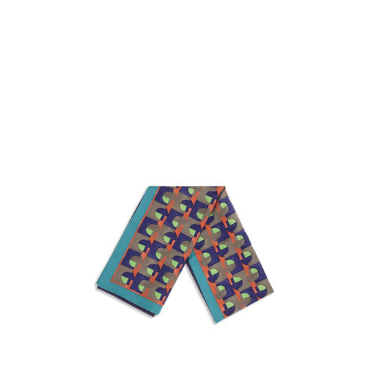Miu Miu Multicolor Silk Scarf Curated Luxury Accessories by Orvyn