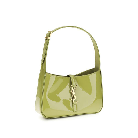Saint Laurent Bicolor Calf Leather Bos Taurus Shoulder Bag Curated Luxury Accessories by Orvyn