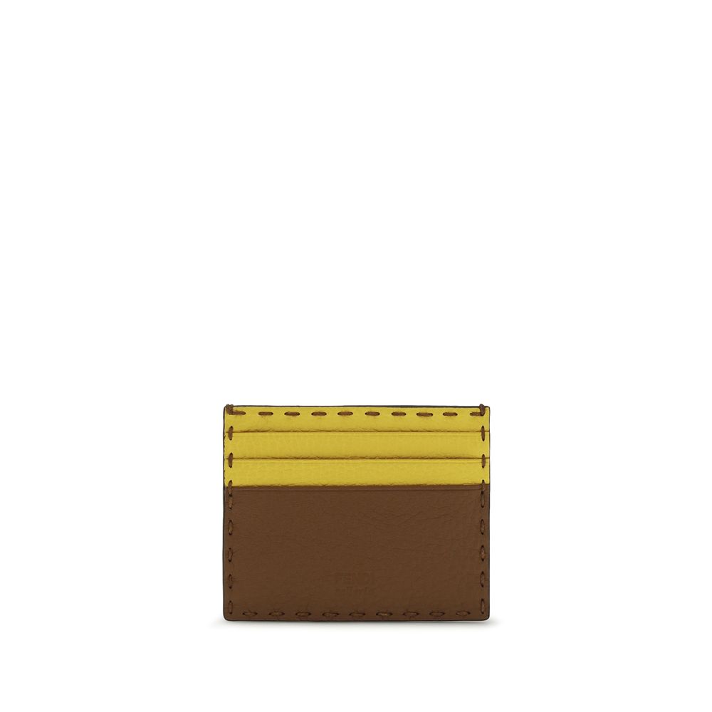Fendi Multicolor Calf Leather Bos Taurus Wallet Curated Luxury Accessories by Orvyn