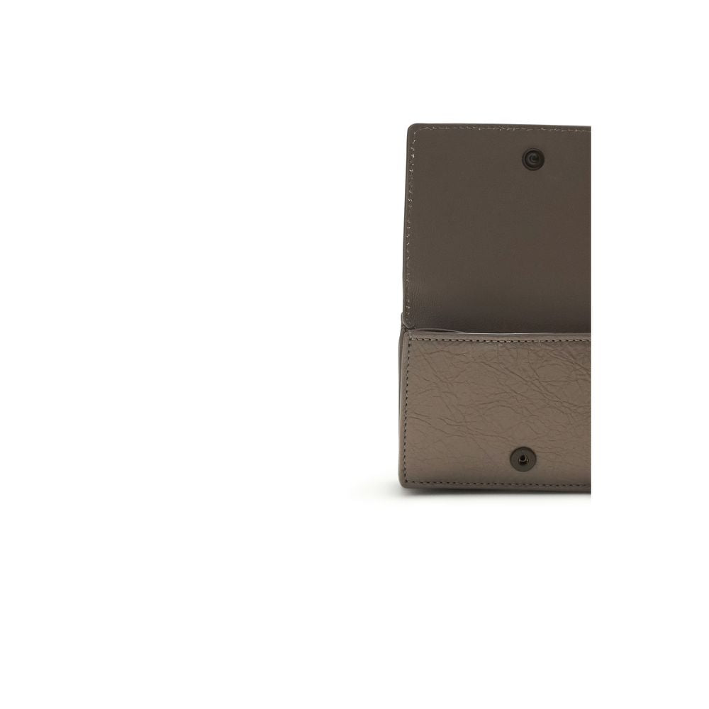 Balenciaga Beige Lamb Ovis Aries Aries Wallet Curated Luxury Accessories by Orvyn