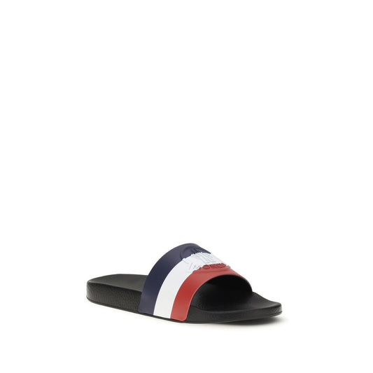 Moncler Multicolor Rubber Sandals Curated Luxury Accessories by Orvyn