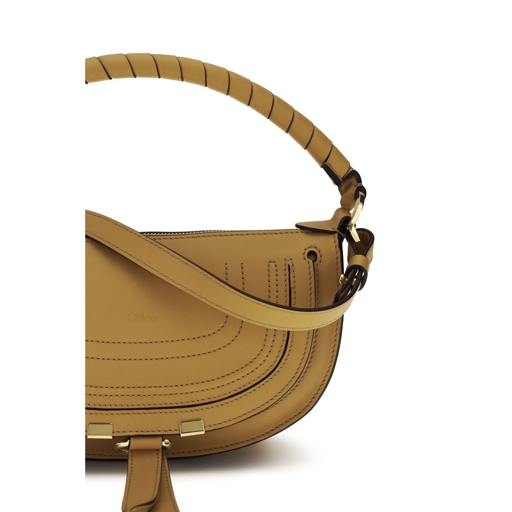 Chloé Brown Calf Leather Bos Taurus Shoulder Bag Curated Luxury Accessories by Orvyn