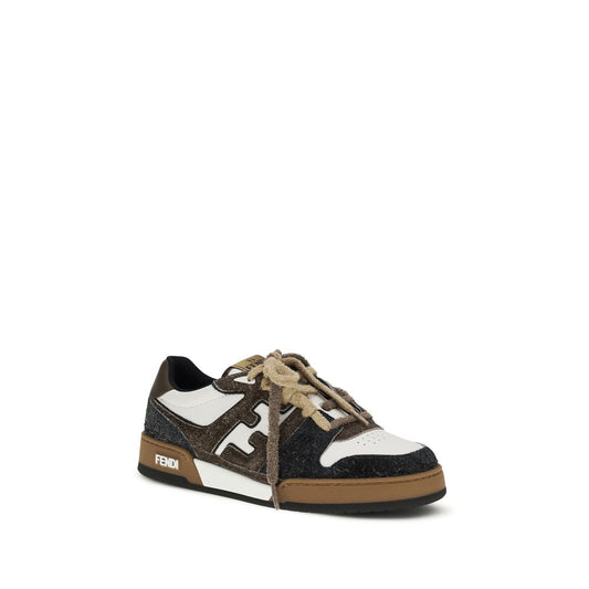 Fendi Multicolor Calf Leather Bos Taurus Low Top Sneakers Curated Luxury Accessories by Orvyn