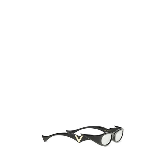 Valentino Garavani Black Acetate Sunglasses Curated Luxury Accessories by Orvyn