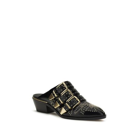 Chloé Black 'Susan' Mules schwarz