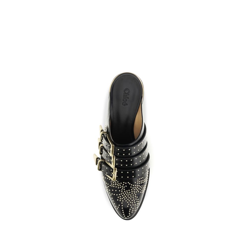 Chloé Black 'Susan' Mules schwarz