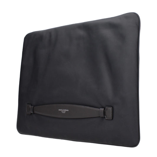 Dolce & Gabbana Gray Fabric Clutch Bag Curated Luxury Accessories by Orvyn